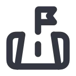 Road Finish SVG Icon